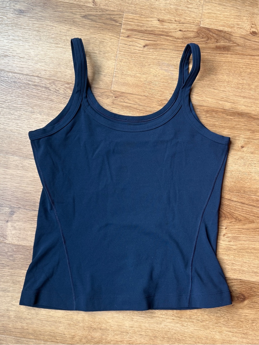 Navy Blue lululemon Align™ Scoop-Neck Waist-Length Tank Top